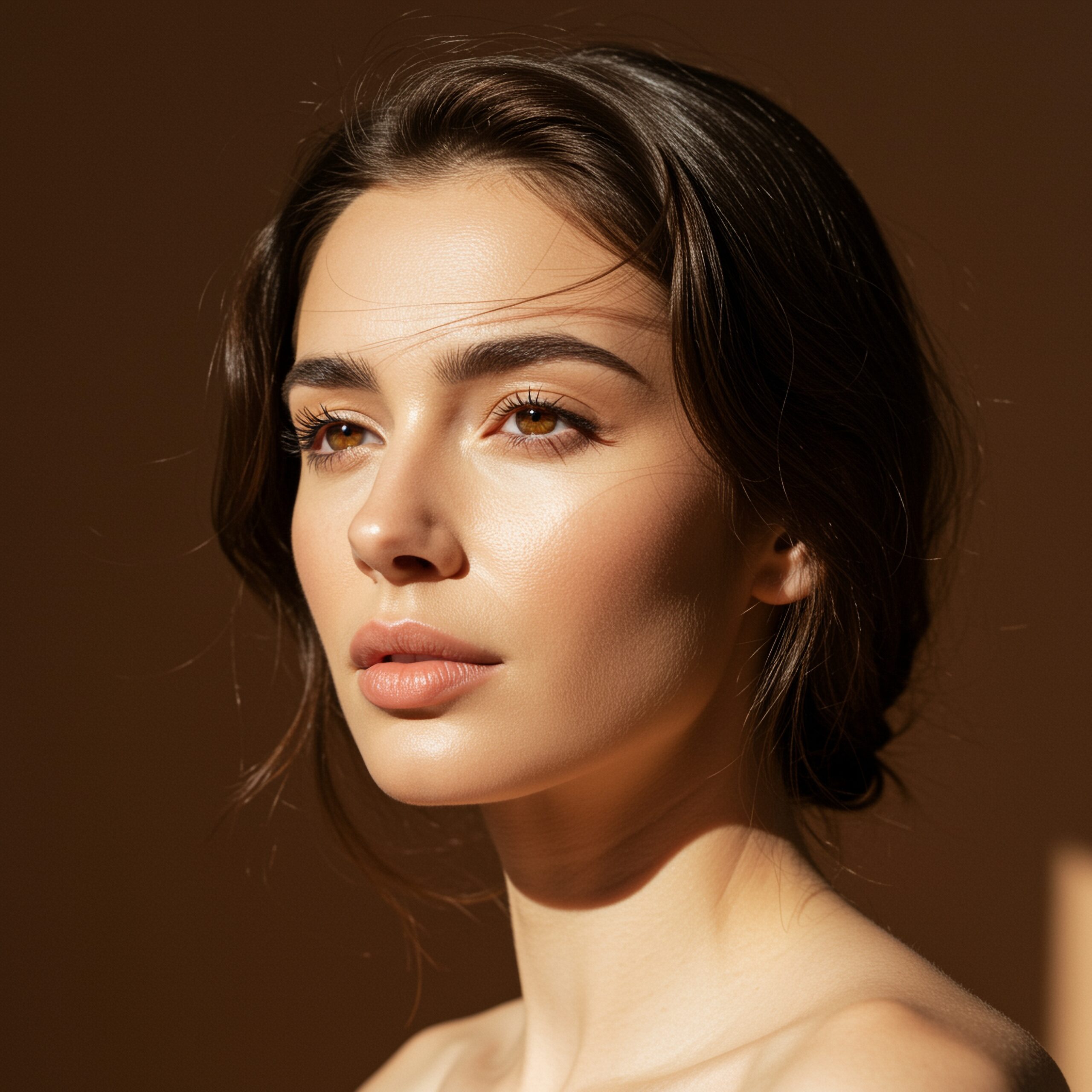 young woman had morpheus 8 treatment 